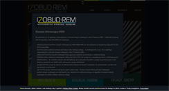 Desktop Screenshot of izobud.pl